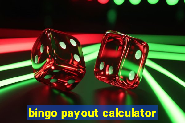 bingo payout calculator